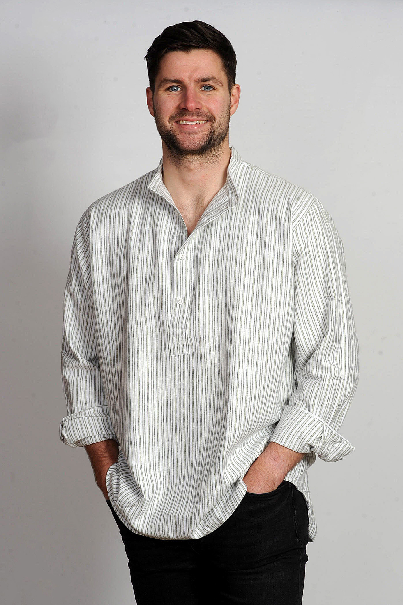 Gleneske Irish Grandfather Shirt Emerald Green | Murphy of Ireland US