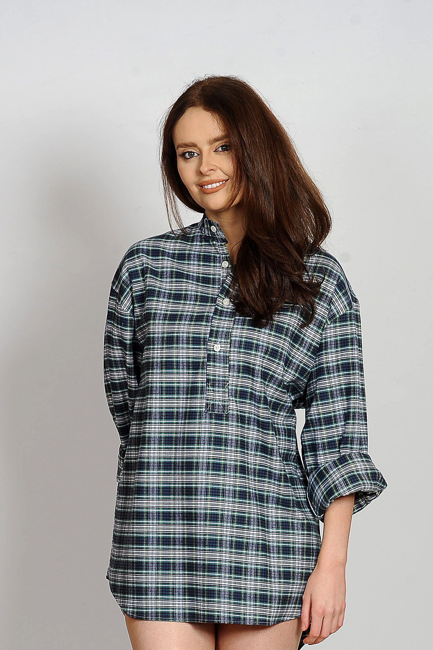 dress gordon tartan shirt Tartanvibesclothing Gordon Tartan Women Casual Shirt Traditional Scottish Thistle
