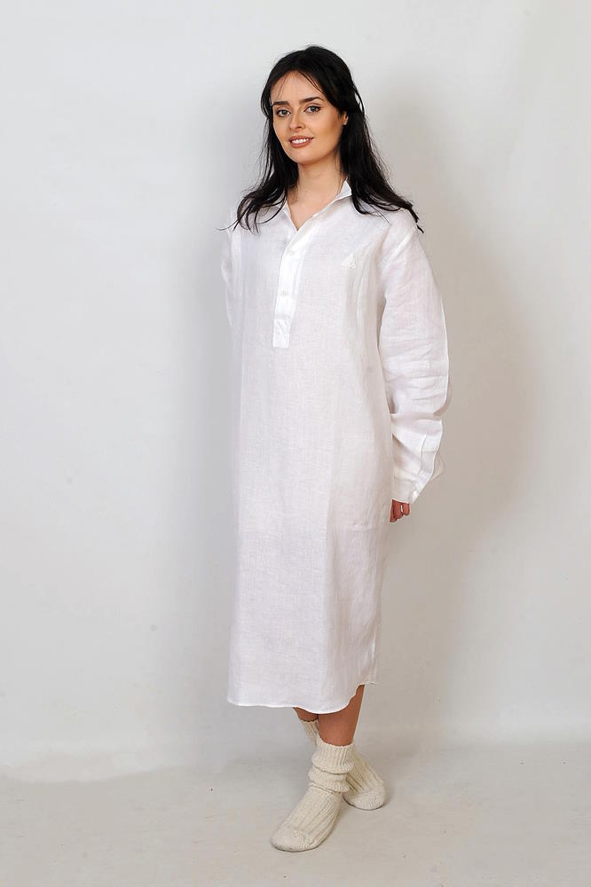 Women's Celtic Knot Linen Nightshirt Spring/Summer weight