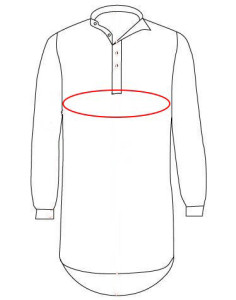 Nightshirt Outline